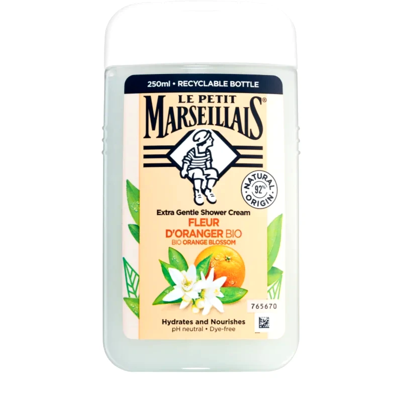 Le Petit Marseillais Le Petit Marseillais Orange Blossom BIO κρεμώδες τζελ για ντους 250 ml