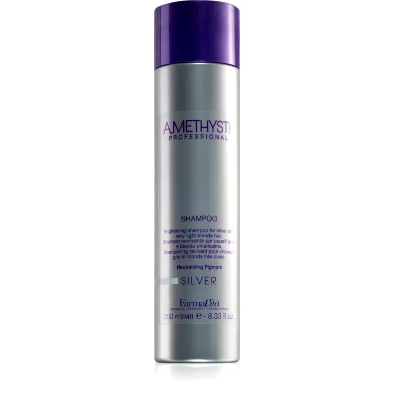 FarmaVita FarmaVita Amethyste Silver σαμπουάν για ξανθά και γκρίζα μαλλιά 250 ml