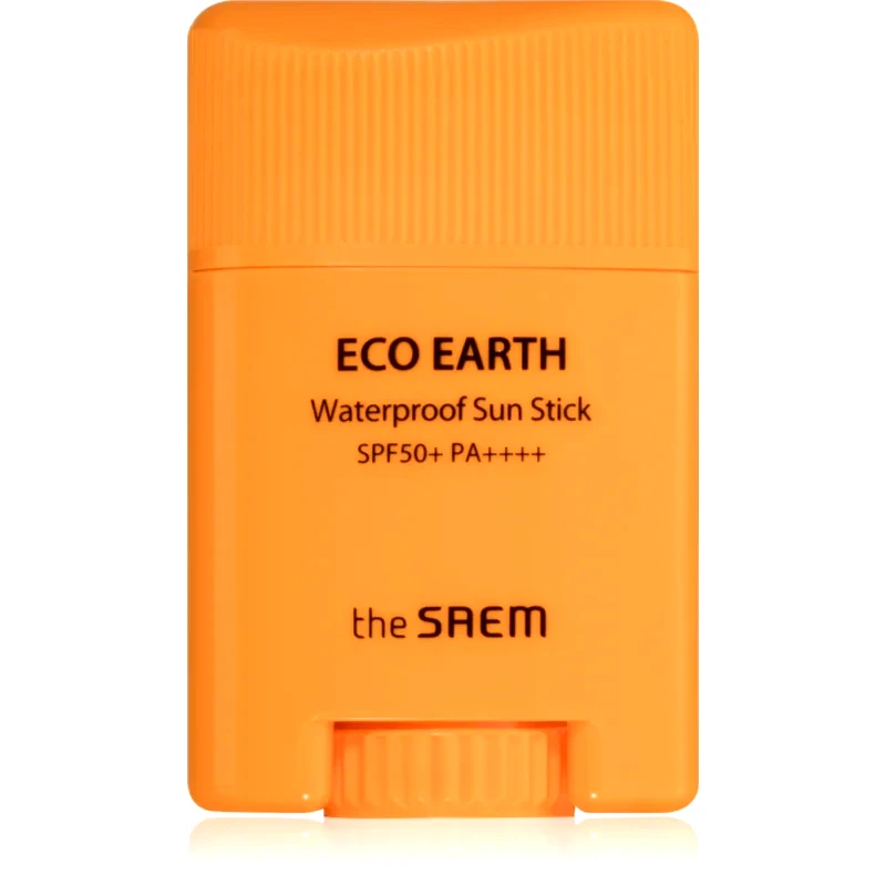 The Saem The Saem Eco Earth Waterproof αδιάβροχη αντηλιακή κρέμα για το πρόσωπο σε στικ SPF 50+ 17 γρ