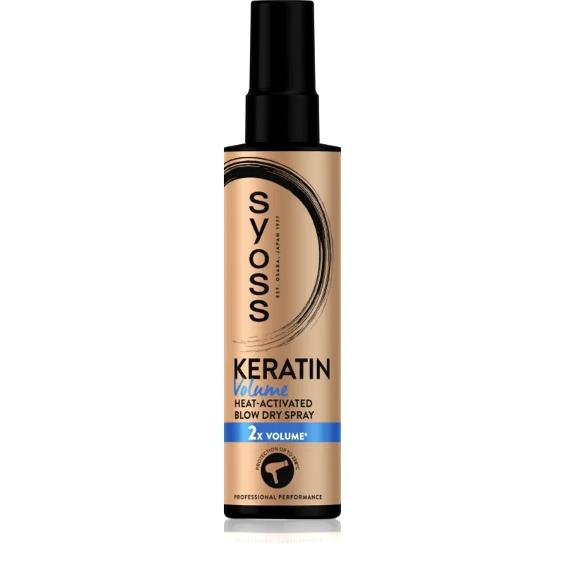 Syoss Syoss Keratin Volume σπρέι θερμοπροστασίας για μαλλιά για αύξηση του όγκου 200 ml