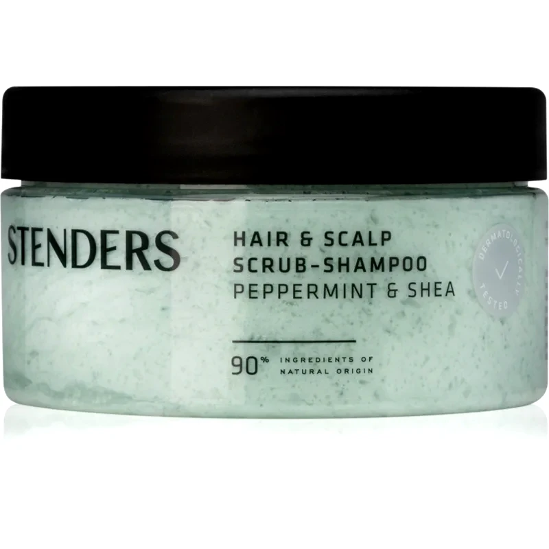 STENDERS STENDERS Peppermint & Shea δροσιστική καθαριστική απολέπιση για μαλλιά και το δέρμα του τριχωτού της κεφαλής 300 γρ