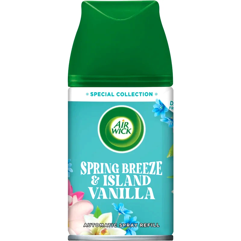 Air Wick Air Wick Freshmatic Spring Breeze & Island Vanilla αποσμητικό χώρου ανταλλακτικό 250 ml
