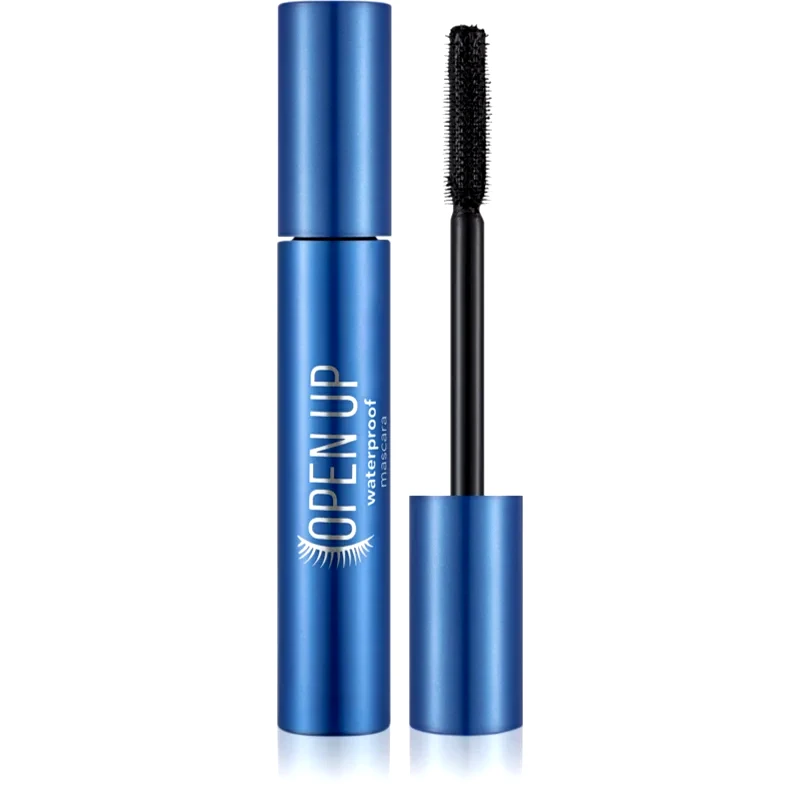 flormar flormar Open Up Waterproof Mascara αδιάβροχη μάσκαρα για περιστροφή και διαχωρισμό των βλεφαρίδων 12 ml