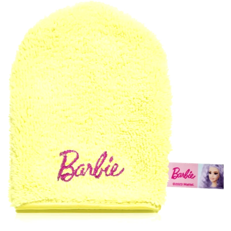 GLOV GLOV Barbie Water-only Cleansing Mitt γάντι ντεμακιάζ τύπος Baby Banana 1 τμχ