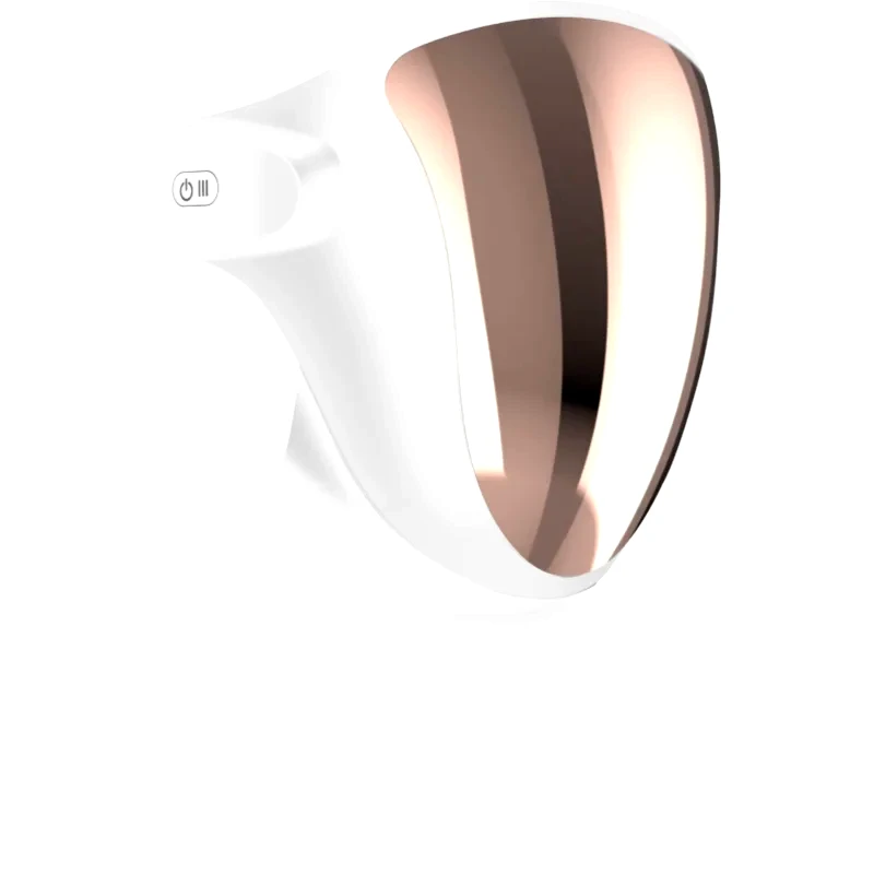 PALSAR7 PALSAR7 Professional LED Mask White Gold μάσκα ομορφιάς LED Για το πρόσωπο κα το λαιμό κουτάκι δώρου 1 τμχ