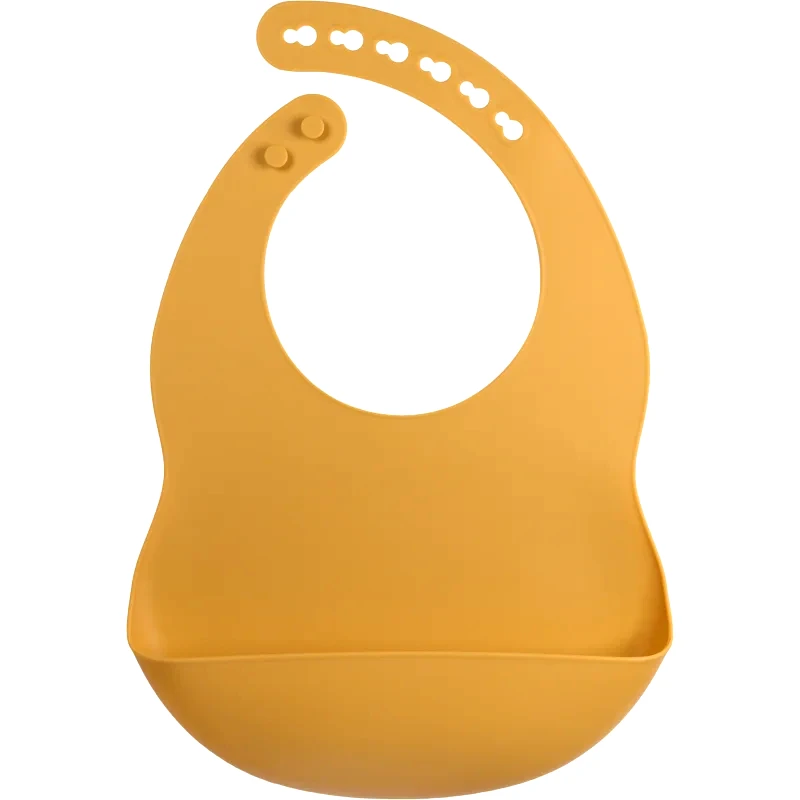 Tryco Tryco Silicone Bib σαλιάρα Honey Gold 1 τμχ