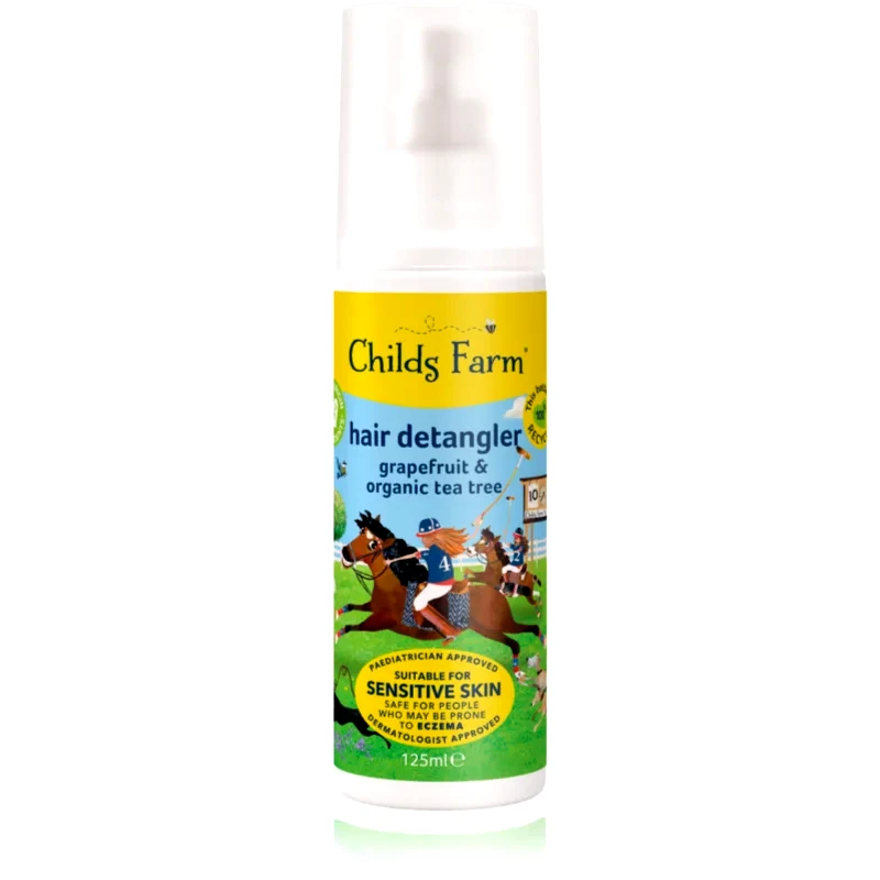 Childs Farm Childs Farm Hair Detangler σπρέι για εύκολο χτένισμα μαλλιών για παιδιά Grapefruit & Organic Tea Tree 125 ml