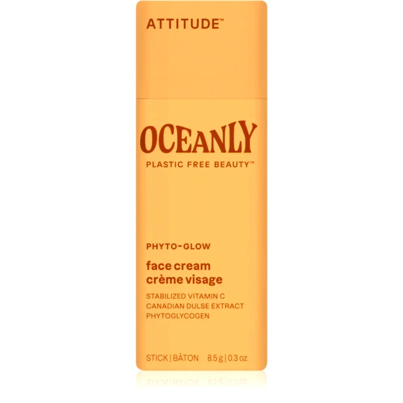 Attitude Attitude Oceanly Face Cream κρέμα σε στικ για λάμψη με βιταμίνη C 8,5 γρ