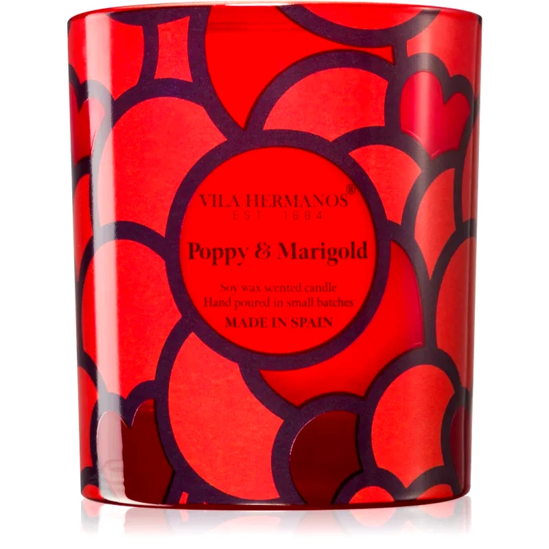 Vila Hermanos Vila Hermanos 70ths Year Poppy & Marigold αρωματικό κερί 200 γρ
