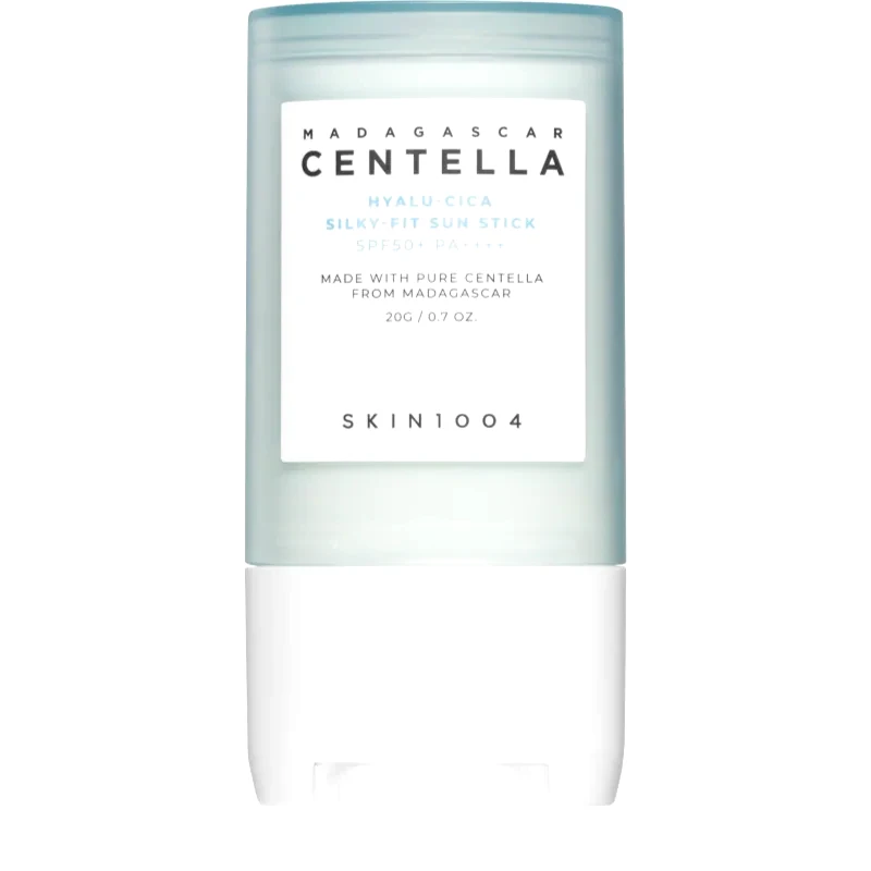SKIN1004 SKIN1004 Madagascar Centella Hyalu-Cica Silky-Fit Sun Stick προστατευτικά ενυδατικά στικ SPF 50+ 20 γρ