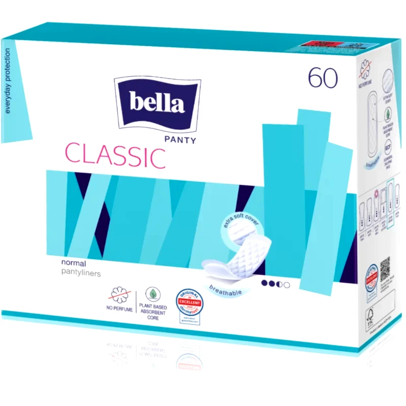 BELLA BELLA Panty Classic σερβιετάκια 60 τμχ