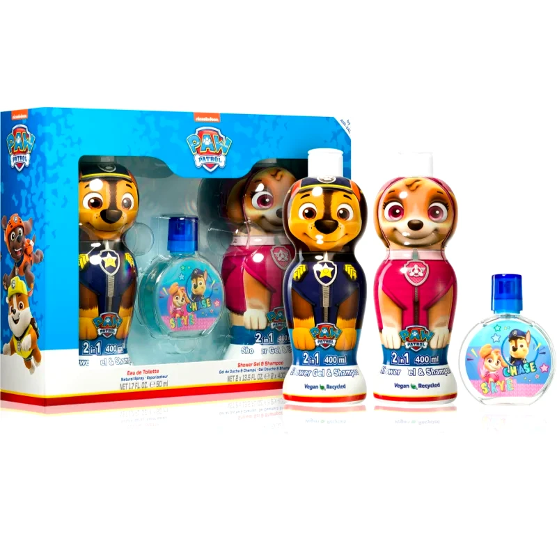 Nickelodeon Nickelodeon Paw Patrol Shower Gel and Shampoo Set σετ δώρου για παιδιά