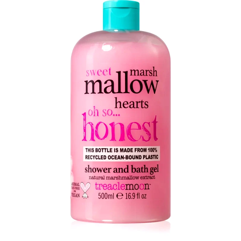 Treaclemoon Treaclemoon Marshmallow Hearts τζελ για ντους και μπάνιο 500 ml
