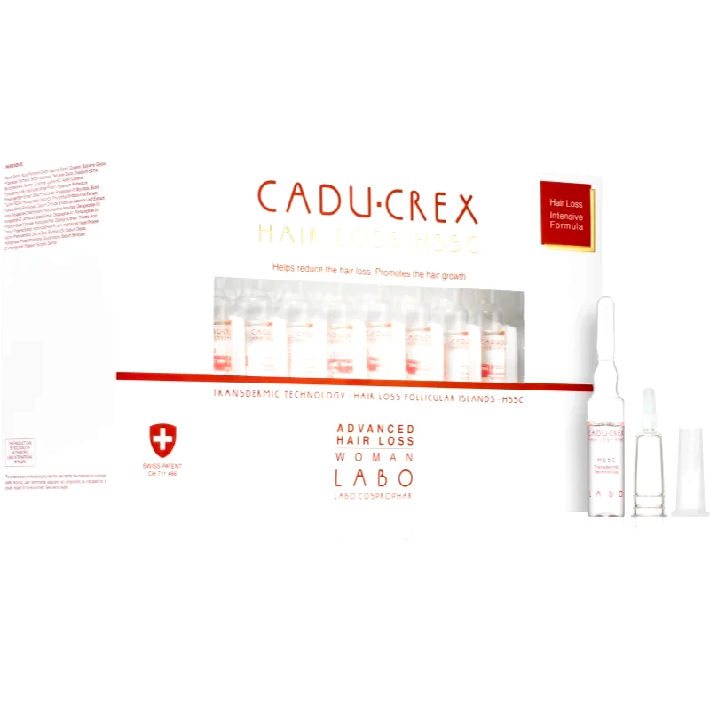 CADU-CREX CADU-CREX Hair Loss HSSC Advanced Hair Loss θεραπεία μαλλιών για γυναίκες για την αντιμετώπιση της προχωρημένης τριχόπτωσης για γυναίκες 40x3,5 ml