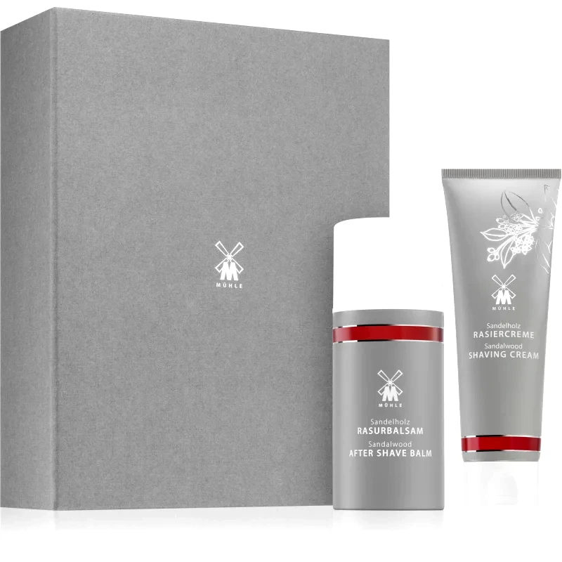 Mühle Mühle Set Shaving σετ ξυρίσματος Sandalwood