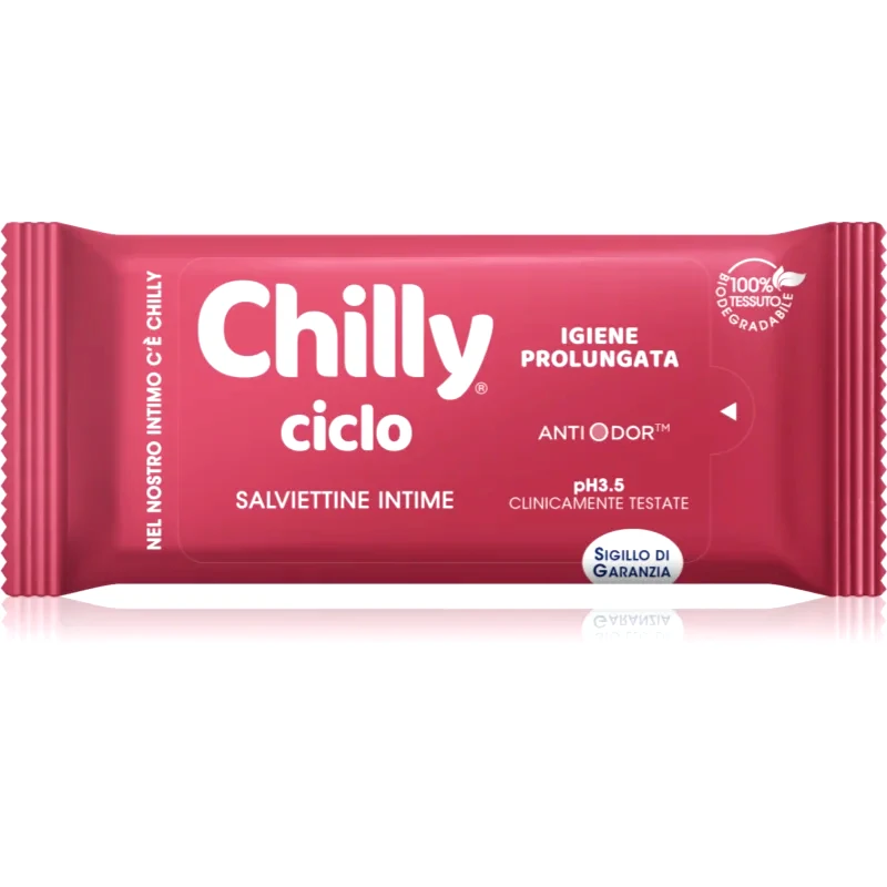 Chilly Chilly Ciclo μαντηλάκια για προσωπική υγιεινή 12 τμχ