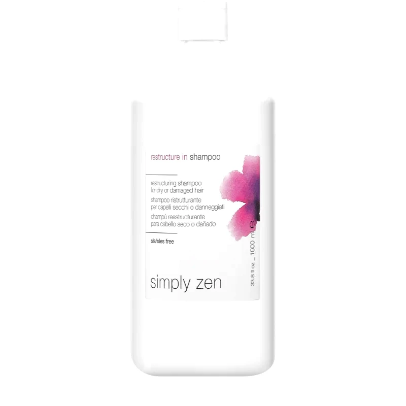 Simply Zen Simply Zen Restructure In σαμπουάν για ξηρά και κατεστραμμένα μαλλιά 1000 ml