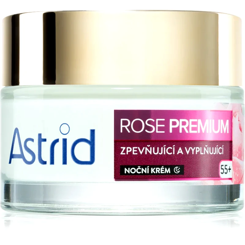 Astrid Astrid Rose Premium συσφικτική κρέμα νύχτας με αναγεννητική επίδραση για γυναίκες 50 ml