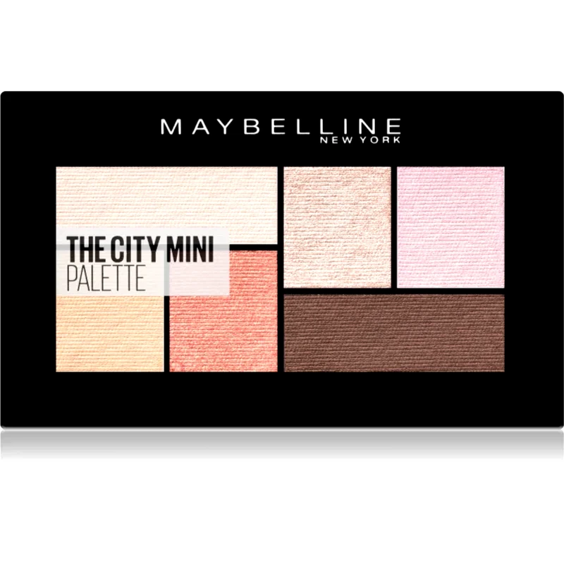 MAYBELLINE NEW YORK MAYBELLINE NEW YORK The City Mini Palette Παλέτα σκιών για τα μάτια απόχρωση 430 Downtown Sunrise 6 γρ