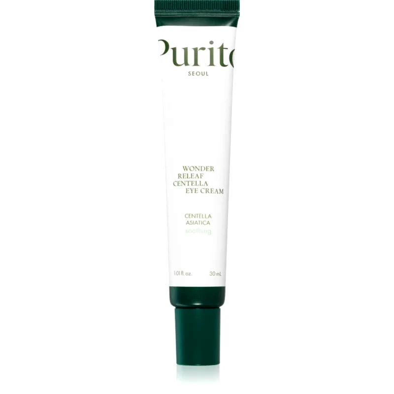 Purito Purito Wonder Releaf Centella Eye Cream ενυδατική και λειαντική κρέμα ματιών με καταπραϋντική δράση 30 ml