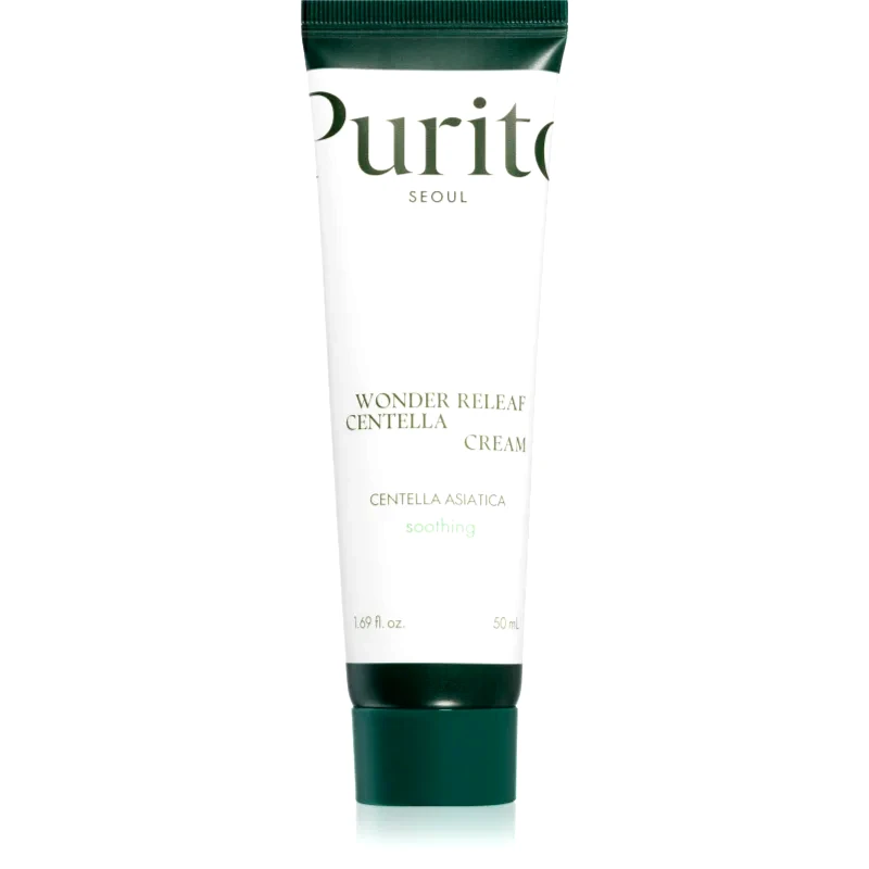 Purito Purito Wonder Releaf Centella Cream αποκαταστατική κρέμα για θρέψη της επιδερμίδας με καταπραϋντική δράση 50 ml