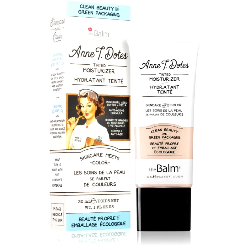 theBalm theBalm Anne T. Dotes® Tinted Moisturizer ενυδατική κρέμα με χρώμα απόχρωση #10 Very Fair For Cool Tones 30 ml