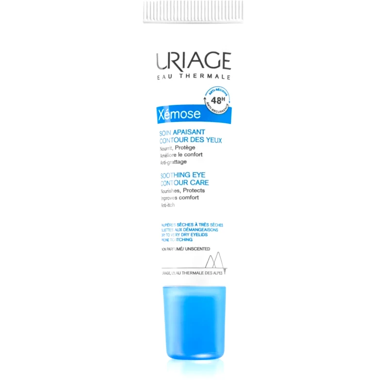 Uriage Uriage Xémose Soothing Eye Contour Care καταπραϋντική κρέμα για τα μάτια για ξηρή και ατοπική επιδερμίδα 15 ml