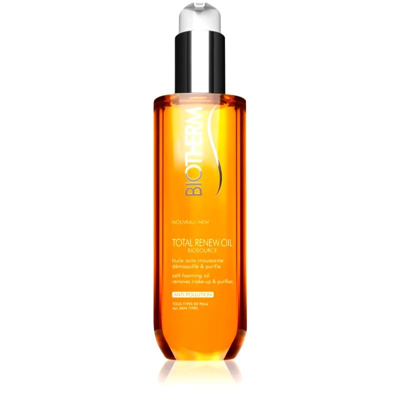 Biotherm Biotherm Biosource Total Renew Oil καθαριστικό αφρώδες έλαιο 200 ml