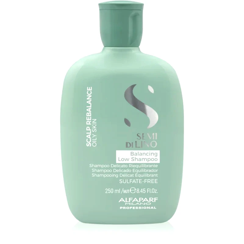Alfaparf Milano Alfaparf Milano Semi Di Lino Scalp Rebalance σαμπουάν για λιπαρό δέρμα του τριχωτού της κεφαλής 250 ml