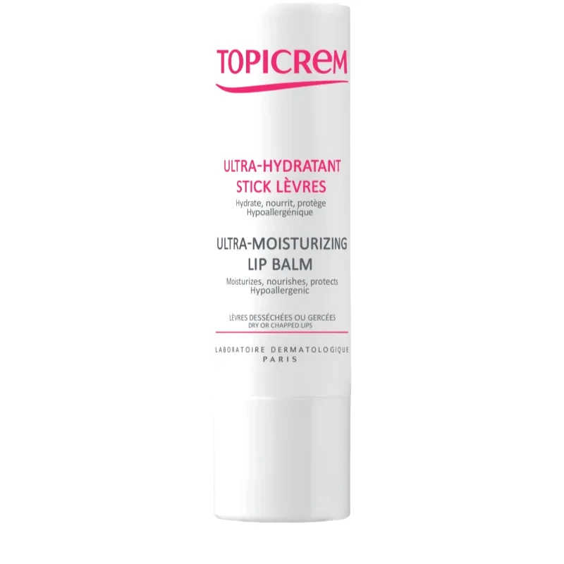 Topicrem Topicrem UH FACE Ultra-Moisturizing Lip Balm ενυδατικό βάλσαμο για τα χείλη για ξηρά χείλη 4 γρ