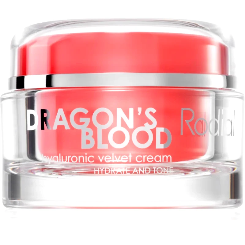 Rodial Rodial Dragon's Blood Velvet Cream κρέμα προσώπου με υαλουρονικό οξύ για ξηρή επιδερμίδα 50 ml