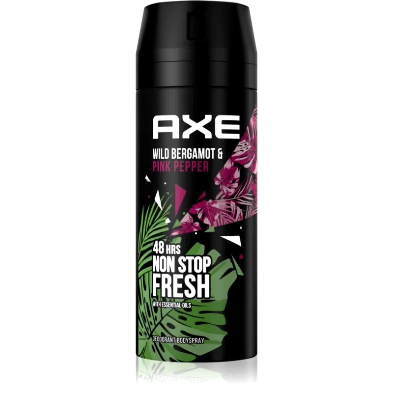 Axe Axe Wild Fresh Bergamot & Pink Pepper αποσμητικό και σπρέι σώματος 150 ml