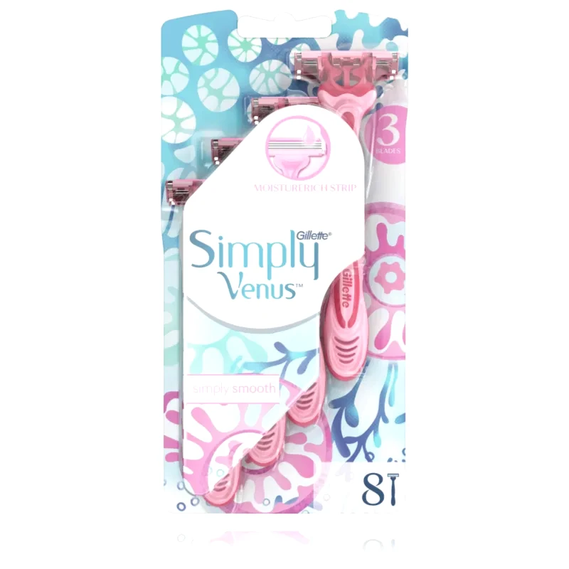Gillette Gillette Venus Simply μιας χρήσεως ξυραφάκια 8 τμχ