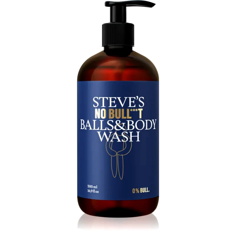 Steve's Steve's No Bull***t Balls and Body Wash ενεργοποιητικό τζελ ντους 500 ml