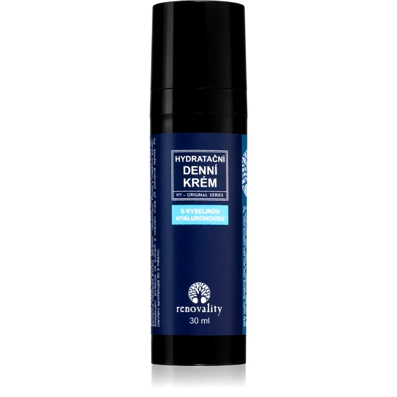 Renovality Renovality Hydrating day cream with hyaluronic acid κρέμα ημέρας για όλους τους τύπους επιδερμίδας 30 ml