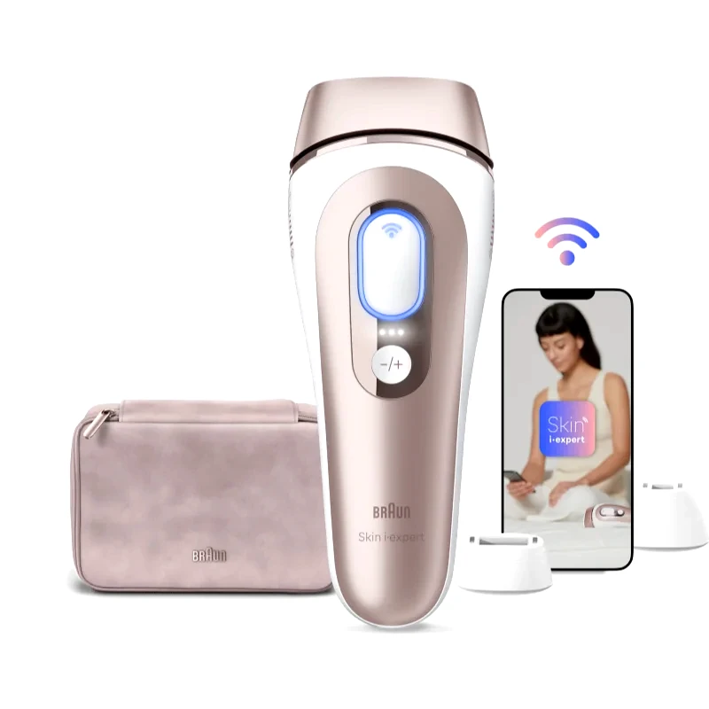 Braun Braun Smart Skin Expert IPL7147 έξυπνη συσκευή IPL για αποτρίχωση για το σώμα, το πρόσωπο, την περιοχή του μπικίνι και τις μασχάλες 1 τμχ
