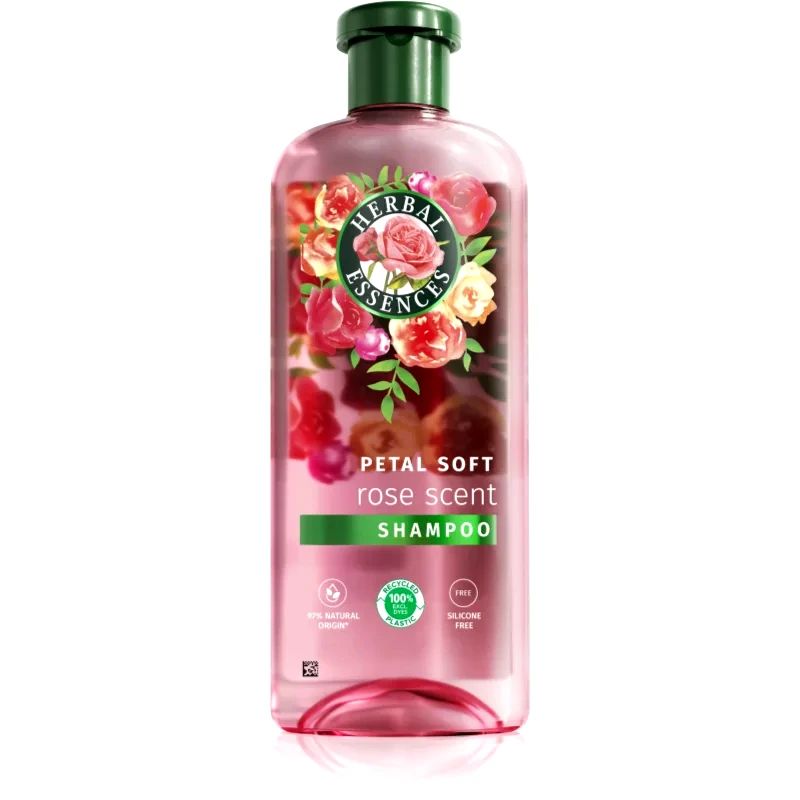 Herbal Essences Herbal Essences Rose Scent Petal Soft σαμπουάν για ξηρά και ταλαιπωρημένα μαλλιά 350 ml