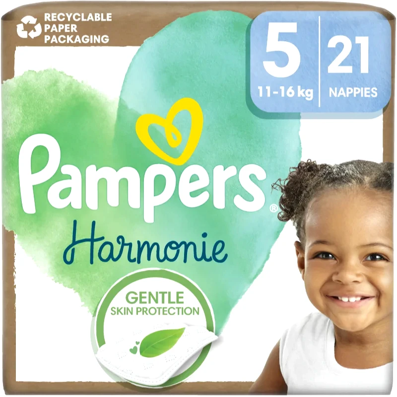 Pampers Pampers Harmonie Size 5 πάνες μίας χρήσης 11-16 kg 21 τμχ