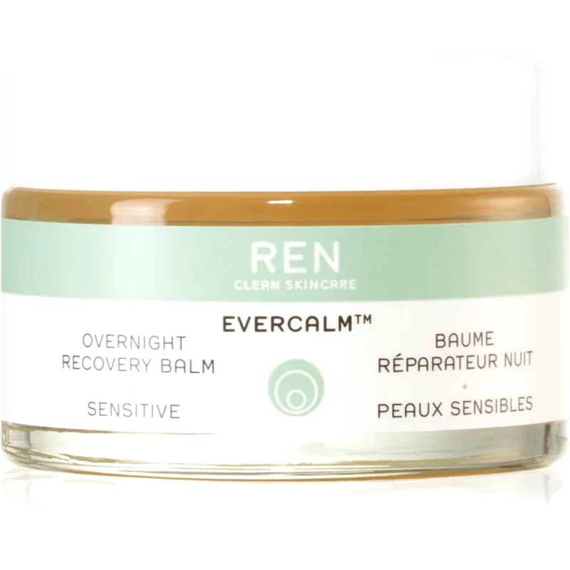 REN REN Evercalm Overnight Recovery Balm αναζωογονητικό βάλσαμο νύχτας για ευαίσθητη επιδερμίδα 30 ml