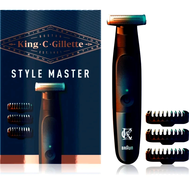 Gillette Gillette King C. Style Master τρίμερ για τα γένια με ανταλλακτικά εξαρτήματα 1 τμχ