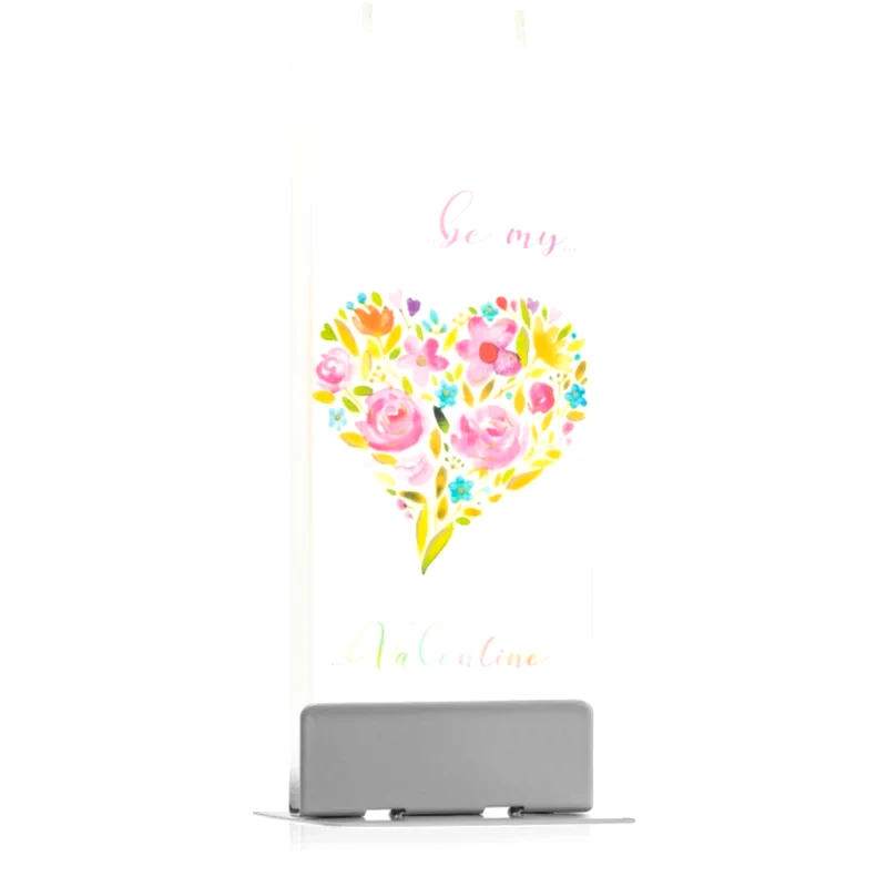 Flatyz Flatyz Holiday Be My Valentine διακοσμητικά κεριά 6x15 εκ