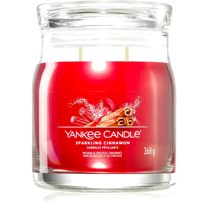 Yankee Candle Yankee Candle Sparkling Cinnamon αρωματικό κερί 368 γρ