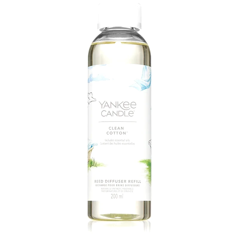 Yankee Candle Yankee Candle Clean Cotton ανταλλακτικό για διαχυτές αρώματος 200 ml