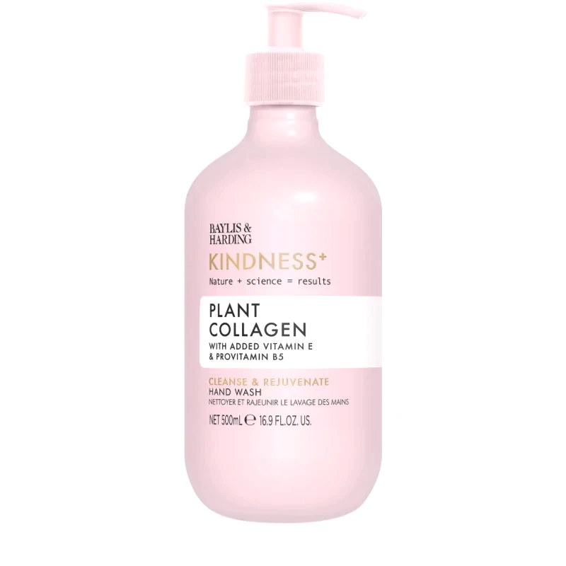 Baylis & Harding Baylis & Harding Kindness+ Plant Collagen Υγρό σαπούνι περιποίησης χεριών αρώματα Coconut Milk & Rose Water 500 ml