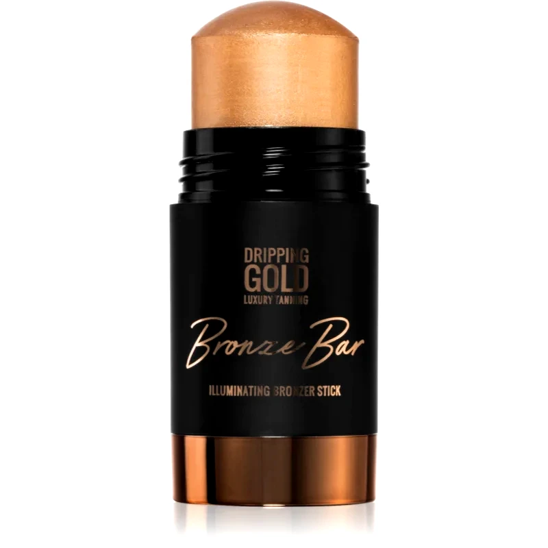 Dripping Gold Dripping Gold Luxury Tanning Bronze Bar λαμπρυντικό μπρονζερ Για πρόσωπο και σώμα 36 γρ