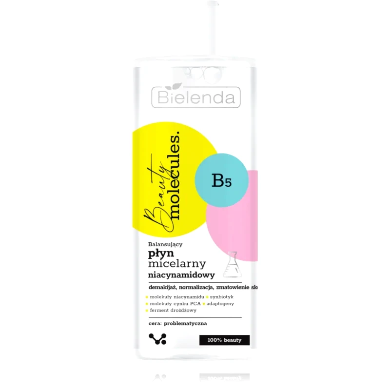 Bielenda Bielenda Beauty Molecules μικυλλιακό νερό για προβληματική επιδερμίδα 500 ml