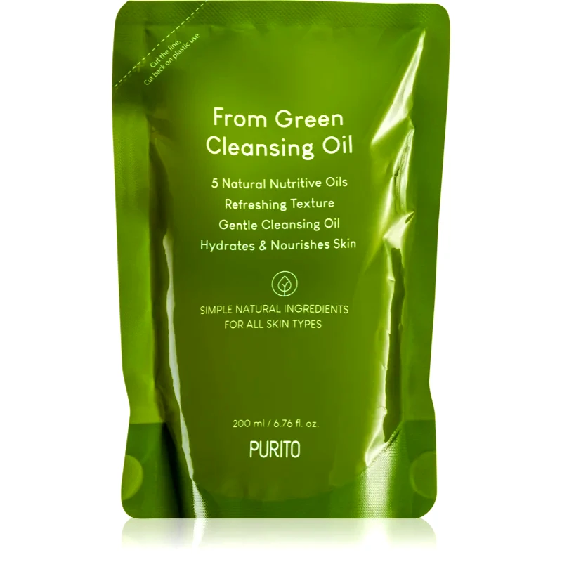 Purito Purito From Green καθαριστικό λάδι προσώπου ανταλλακτικό 200 ml