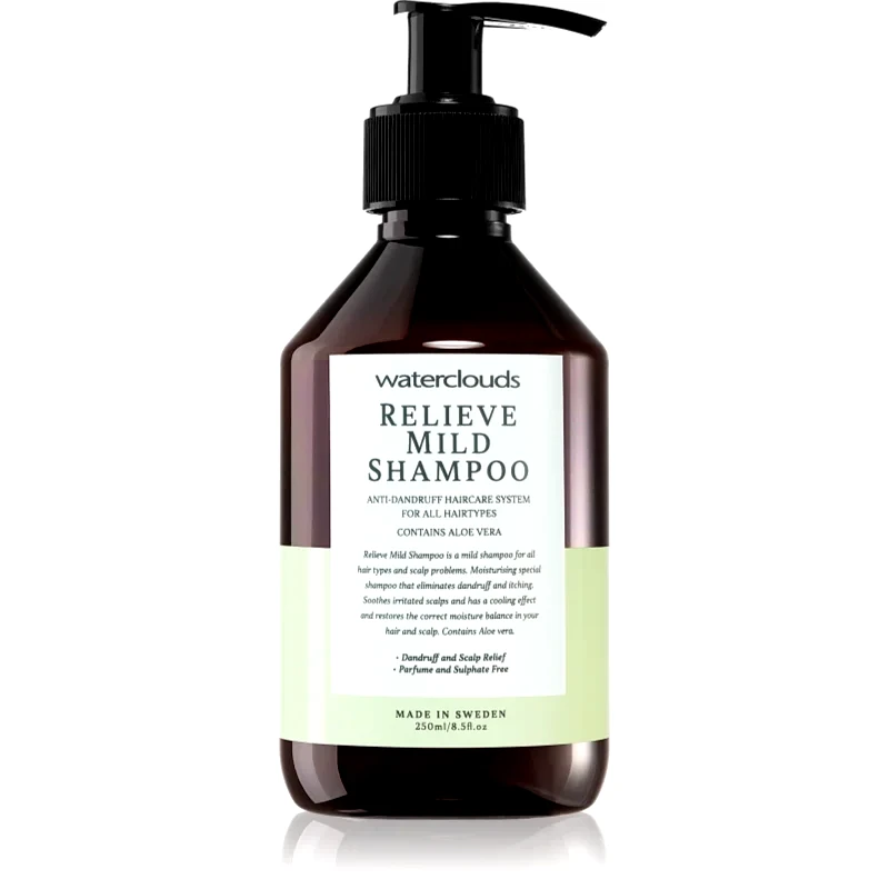 Waterclouds Waterclouds Relieve Mild Shampoo σαμπουάν κατά της πιτυρίδας με καταπραϋντική δράση 250 ml