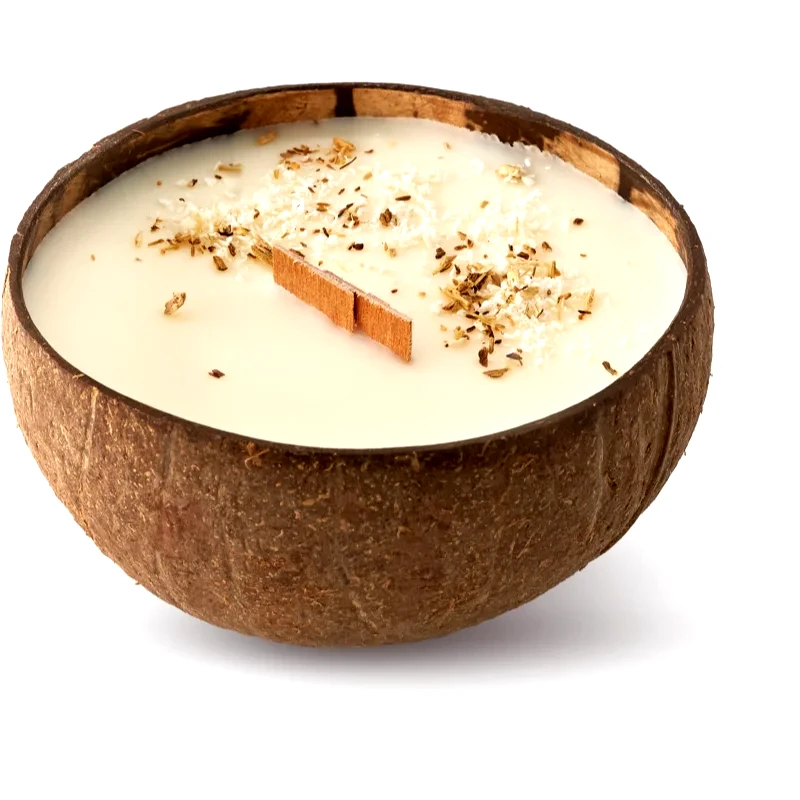 Tropicandle Tropicandle Coconut αρωματικό κερί με ξύλινο φιτίλι 350 μλ