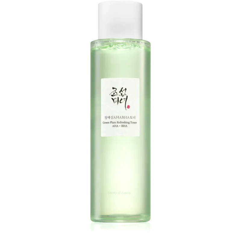 Beauty Of Joseon Beauty Of Joseon Green Plum Refreshing Toner AHA + BHA απαλό απολεπιστικό τονωτικό για καθημερινή χρήση 150 ml